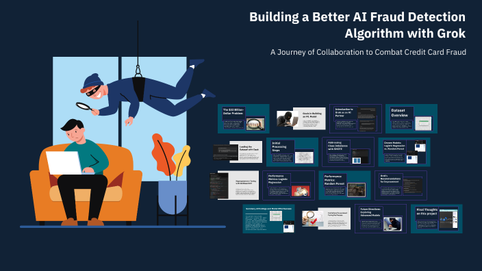 Building a better AI fraud detection algorithm. by Mark Miller on Prezi