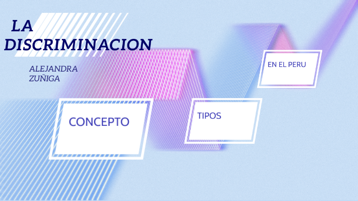 LA DISCRIMINACION by alejandra zuñiga gosoy on Prezi