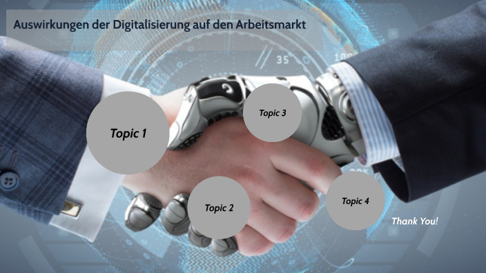 Auswirkungen Der Digitalisierung Auf Den Arbeitsmarkt Der Zukunft. By ...