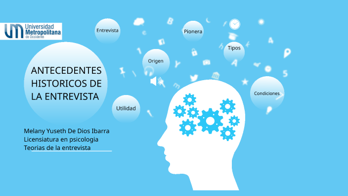 ANTECEDENTES HISTORICOS DE LA ENTREVISTA by Melany Yuseth De Dios