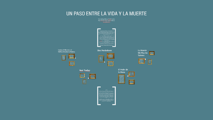 Un paso entre la vida y la muerte by Daniela Cortes Sanchez on Prezi