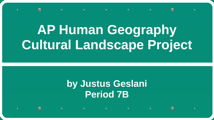 Featured image of post Cultural Landscape Definition Geography / Reflections on richard hartshorne&#039;s the nature of geography , occasional publications of the association of the american geographers.