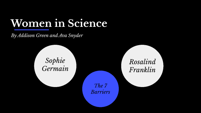Women in Science by Addison Green on Prezi