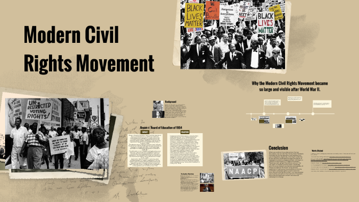 Modern Civil Rights Movement by maria llive on Prezi