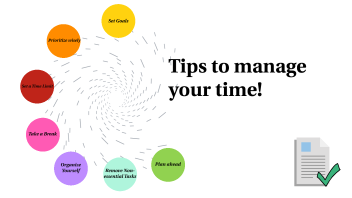 tips for time management by Omnia Alaa on Prezi