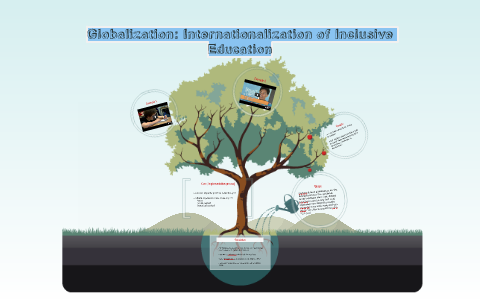 Globalization: Internationalization of Inclusive Education by Aigerim ...