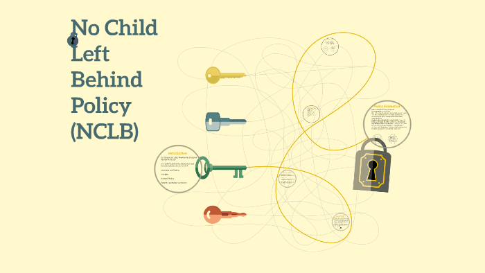 NCLB Policy by sidonni graham