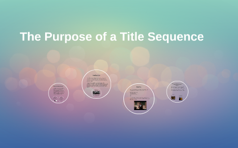 purpose title prezi