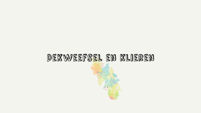 Dekweefsel en klieren by abigail Eyk on Prezi