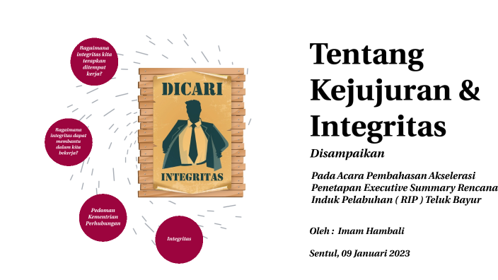 Tentang Kejujuran & Integritas By Dede Syamtri On Prezi