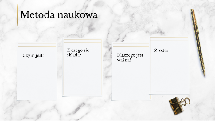 metoda naukowa by Wiktoria Rymarska on Prezi