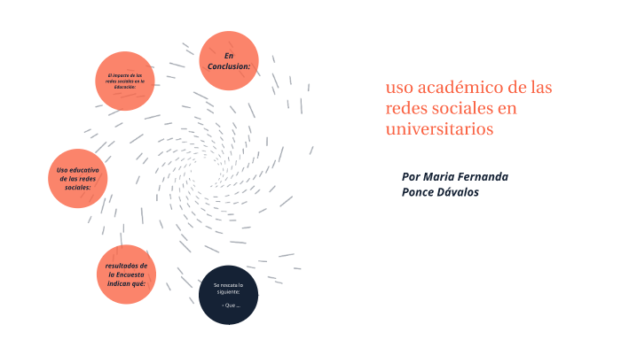 uso académico de las redes sociales en universitarios by Mafer Ponce on ...