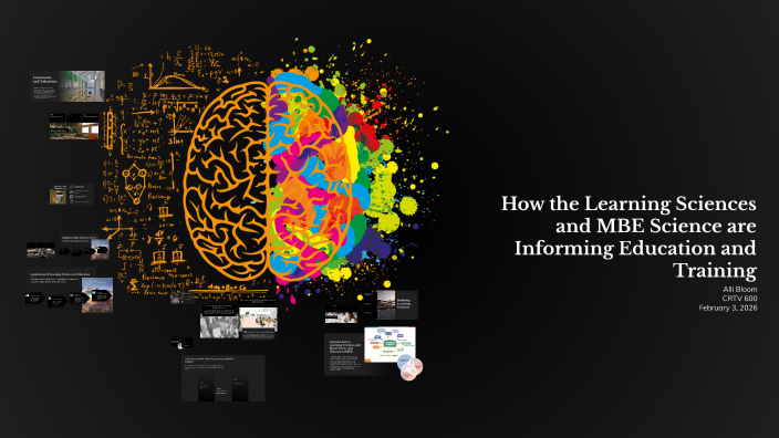 How the Learning Sciences and MBE Science are Informing Education and ...