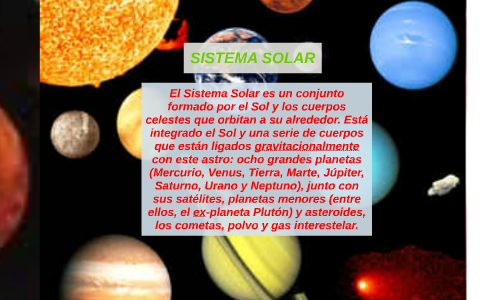Qué es el Sistema Solar y cómo está compuesto?