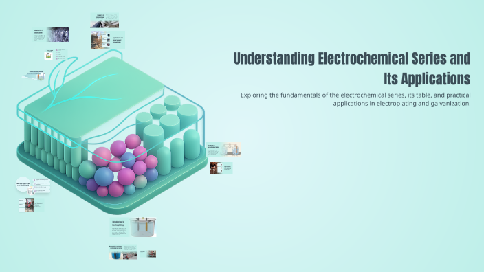 Understanding Electrochemical Series and Its Applications by Rana ...