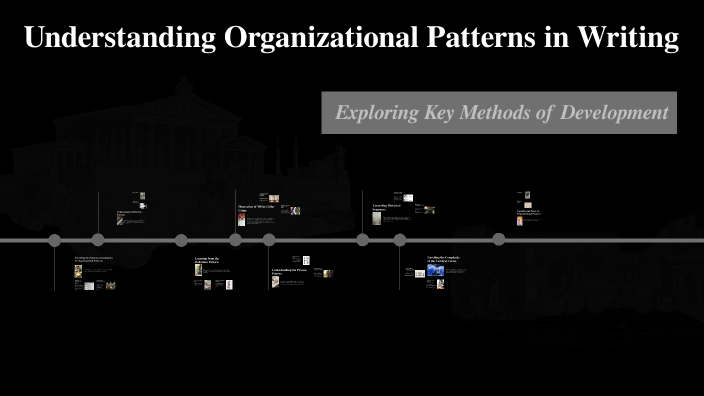 Understanding Organizational Patterns in Writing by Mehdi Gholikhan on ...