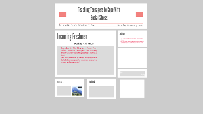Teaching Teenagers To Cope With Social >> Teaching Teenagers To Cope With Social Stress By Salvatore Lo Bue On Teaching Teenagers To Cope With Social >> Teaching Teenagers To Cope With Social Stress By Salvatore Lo Bue On