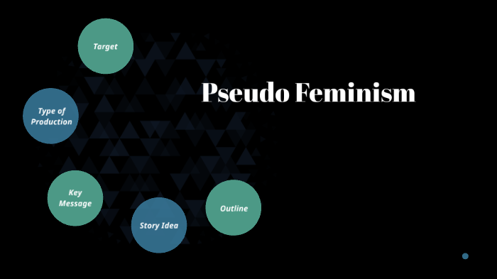 essay on pseudo feminism