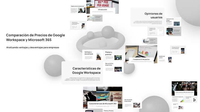 Comparación de Precios de Google Workspace y Microsoft 365 by CARLOS ...