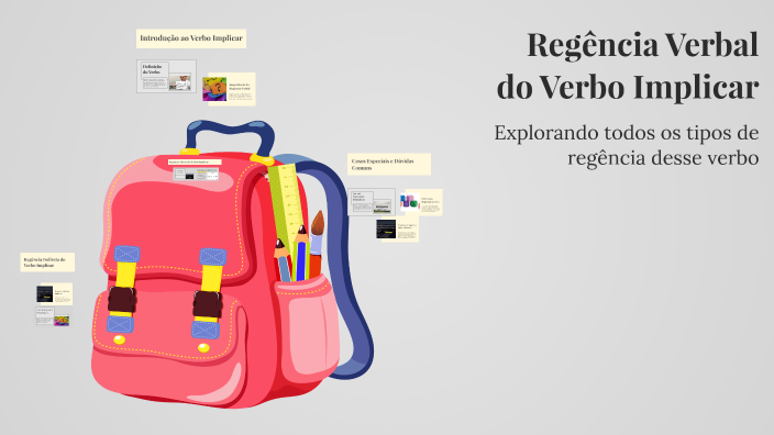 Regência Verbal do Verbo Implicar by Rafael belo Bueno on Prezi