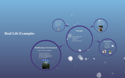 Real Life Examples by Michael Anthony on Prezi