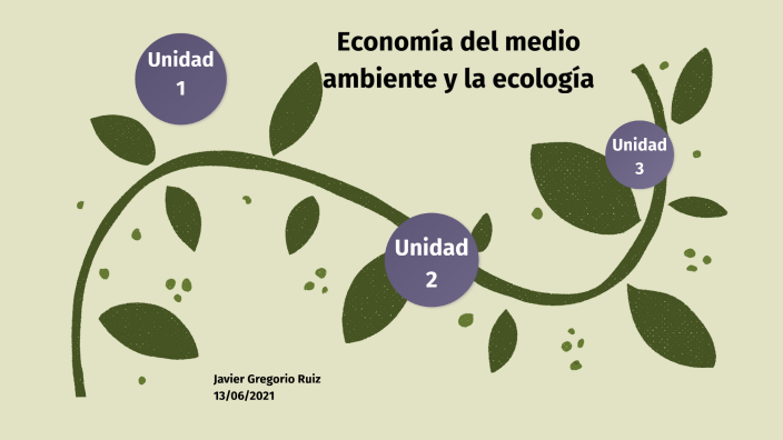 Economía Del Medio Ambiente Y La Ecología By Javier Gregorio Ruiz On Prezi