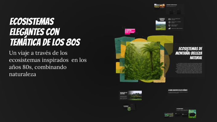 Ecosistemas con Temática de los 80s by CELIA VALERIA MENA PALACIOS on Prezi