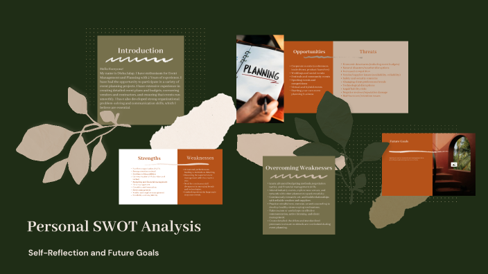 Personal SWOT Analysis by Disha Jalap on Prezi