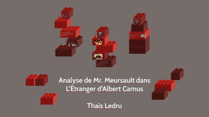 Analyse de Mr. Meursault dans L'Étranger d'Albert Camus by Thais Ledru
