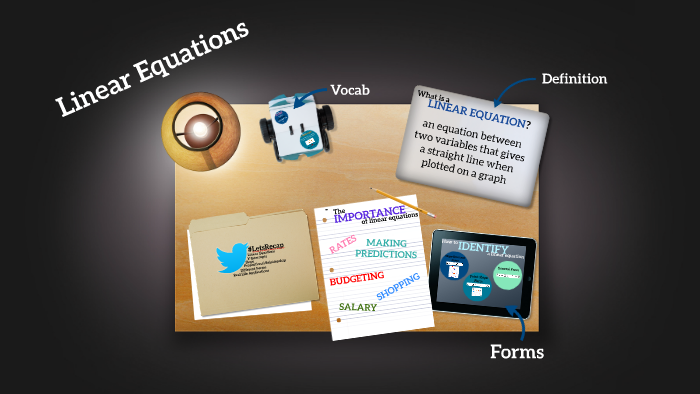 A Lesson in Linear Equations by Lauren Thomas on Prezi