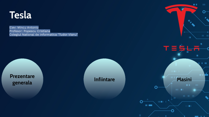 Tesla by Antonio Mincu on Prezi