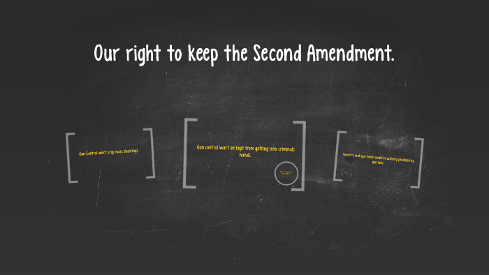 Our right to keep the Second Amendment. by Isabella Gardner on Prezi