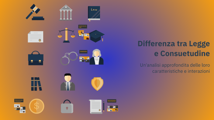 Differenza Tra Legge E Decreto Legislativo Differenza tra Legge e Consuetudine by Laura Annino on Prezi
