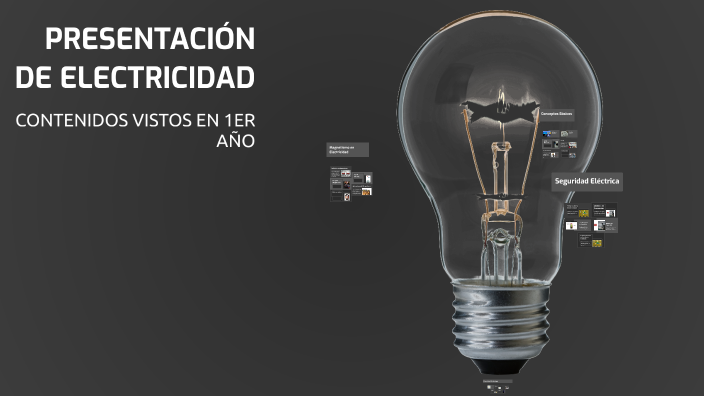 PRESENTACIÓN DE ELECTRICIDAD by Dante Wilkys on Prezi