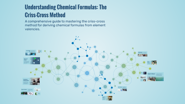 Crissa Method Understanding Chemical Formulas: The Criss-Cross Method by Heena on Prezi