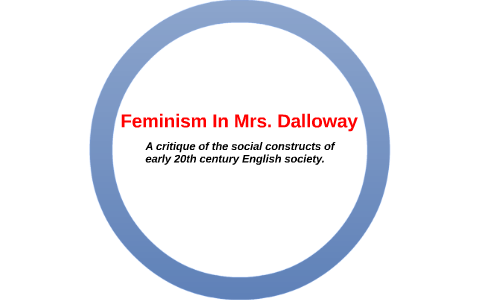 feminism in mrs dalloway essay