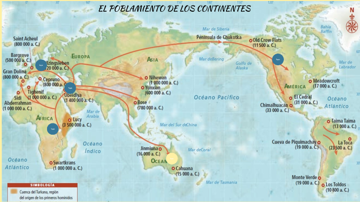 El Poblamiento De Los Continentes By Elsa Navarro On Prezi 0941