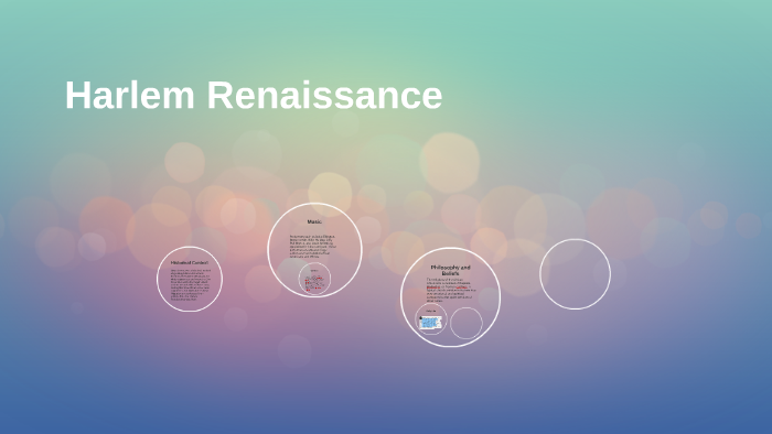 Harlem Renaissance by lexi mallon on Prezi