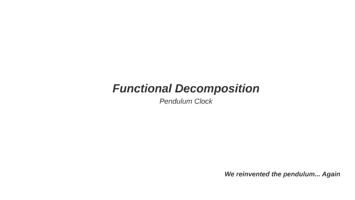 Functional Decomposition By Giovanni Santacatterina 3615