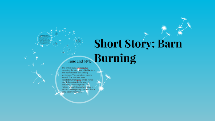 Barn Burning By Hai Huynh On Prezi