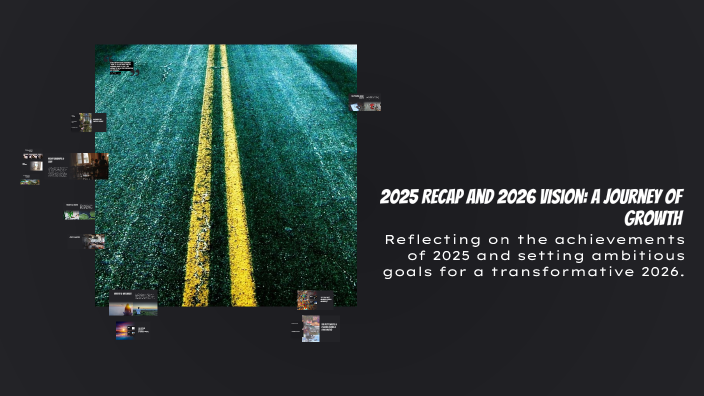 2025 Recap and 2026 Vision: A Journey of Growth by Audrey Moise on Prezi
