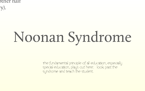 Noonan Syndrome by Jen Maus