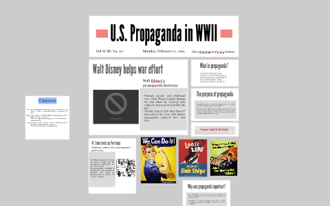 U.S. Propaganda in WWII by Riley Peterman on Prezi