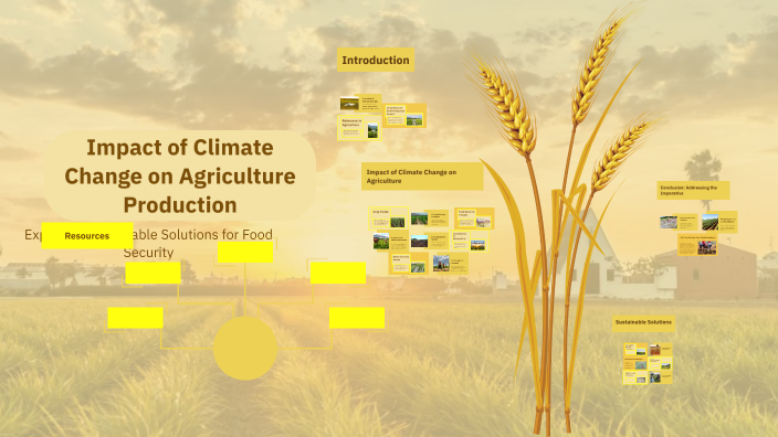 Impact of Climate Change on Agriculture Production by Ana Del Carmen ...