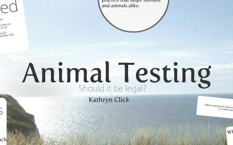 Pro-Animal Testing Infomercial by Kathryn Click on Prezi