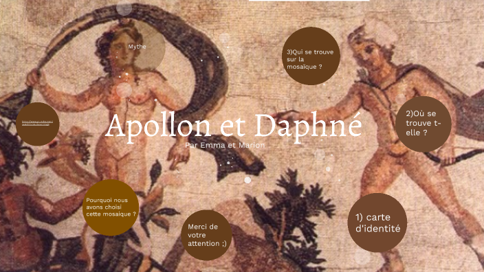 mosaïque Apollon et Daphné (Emma et Marion) by Marion François on Prezi