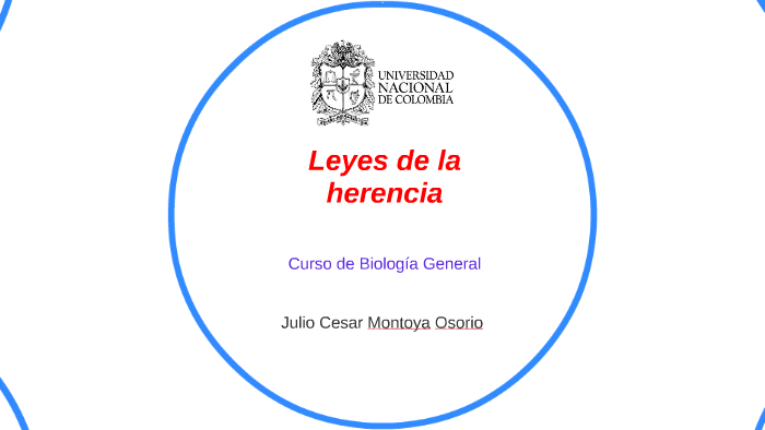 Leyes De La Herencia By Julio Cesar Montoya Osorio On Prezi