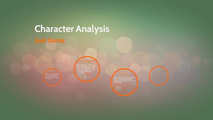 Character Analysis by Josh Garza on Prezi