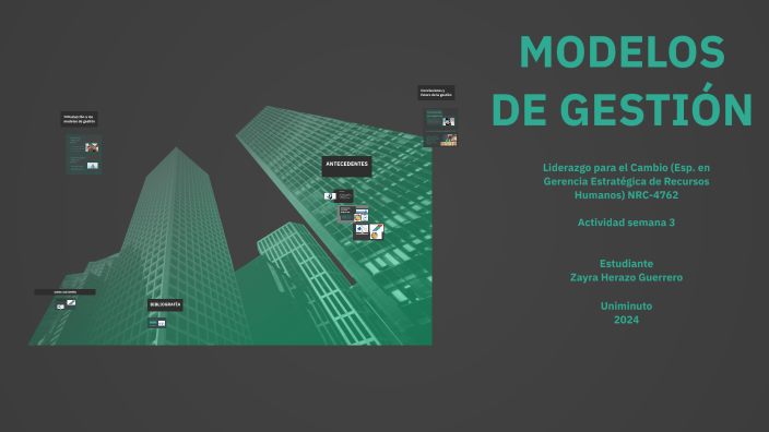 Modelos de gestión by Zayra Sofía Herazo Guerrero on Prezi