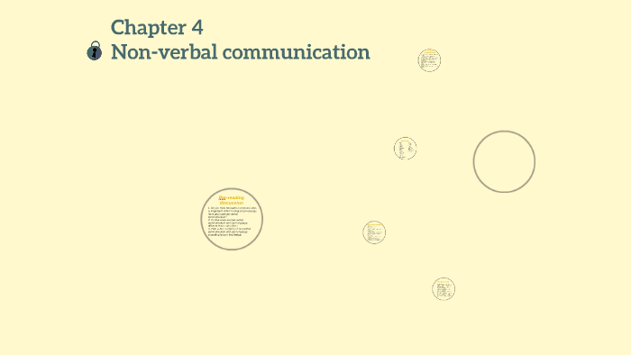 Chapter 4 Non-verbal communication by Jeanette Yuen on Prezi